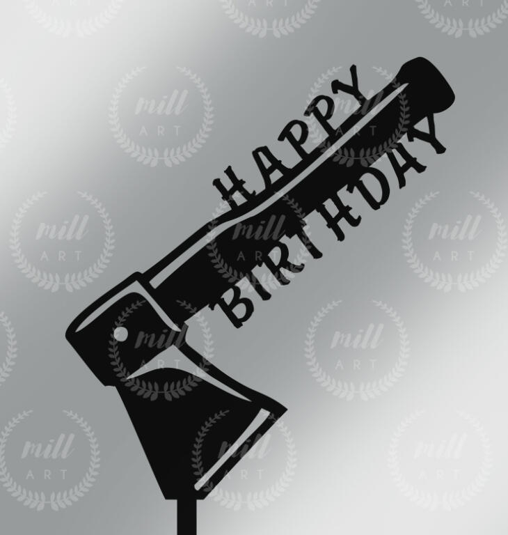 Toper Happy Birthday drwal