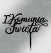 Toper Komunia Święta napis (2)