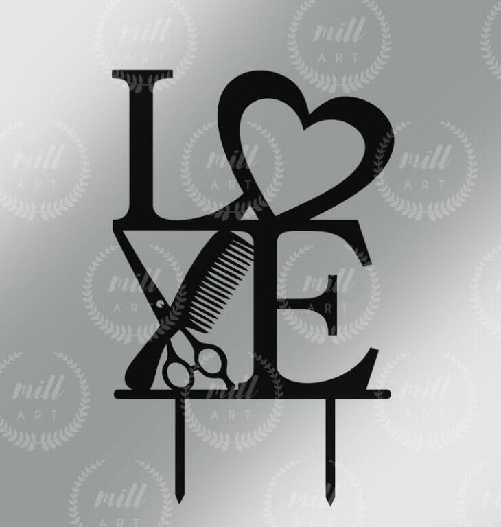 Toper Fryzjerski LOVE